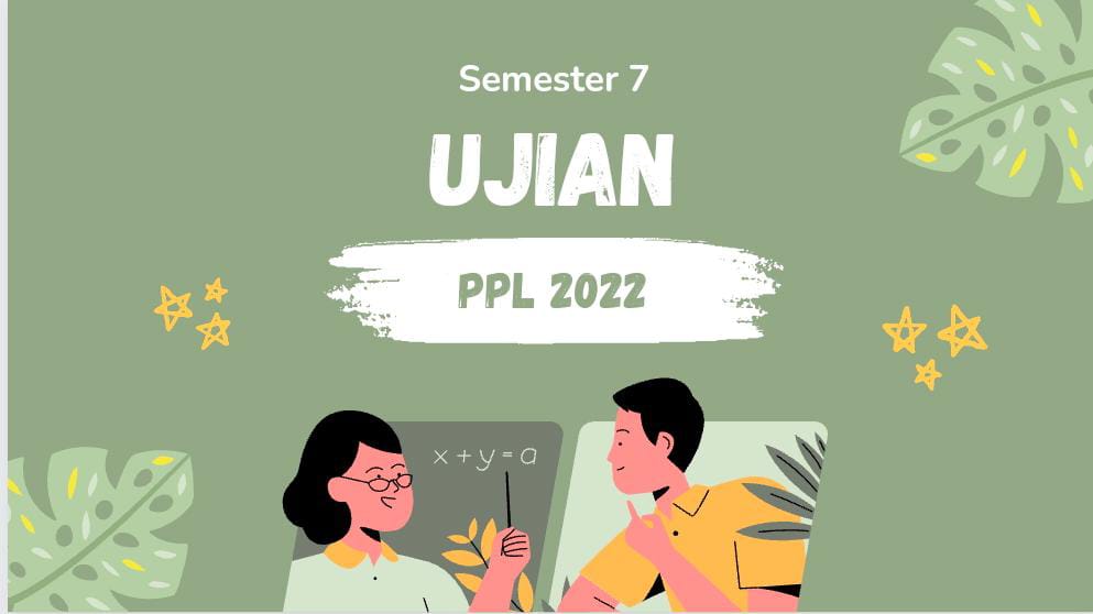UJIAN SIAPA TAKUT...