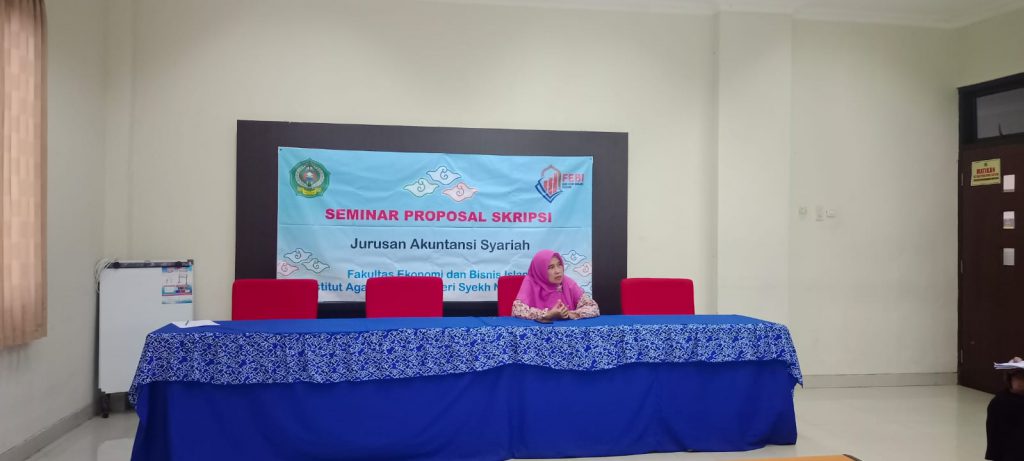 Ujian komprehensif Jurusan Akuntansi Syariah Gelombang ke Lima Tahun 2023