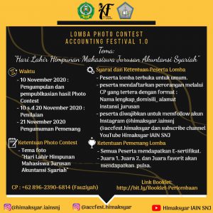 Lomba Fhoto Contest Accounting Festival 1.0