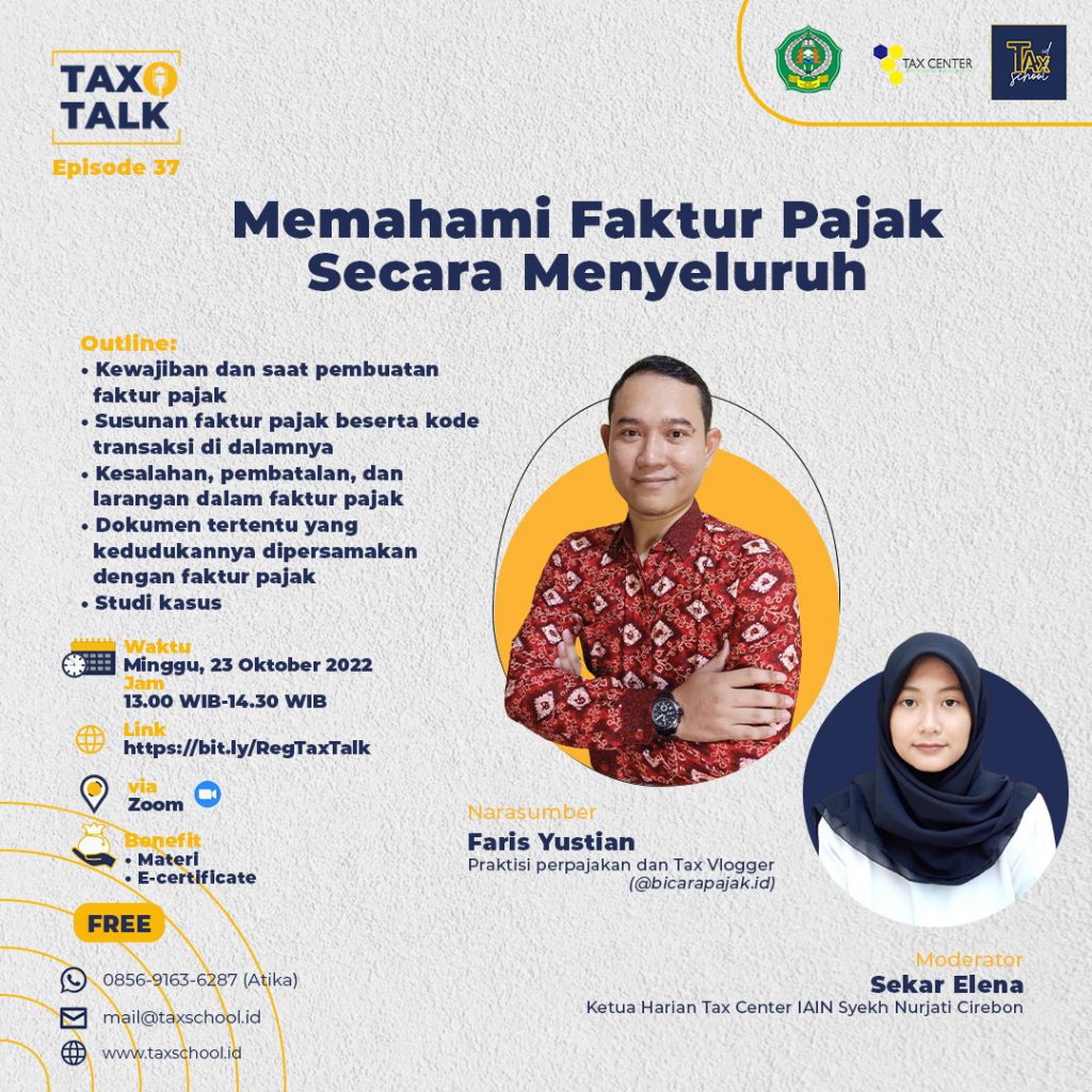 Apa itu Faktur Pajak, Belajar Yuk!!