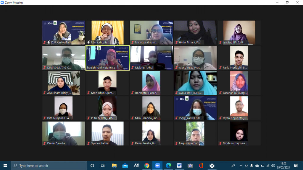 Webinar Bersama DJP JABAR II