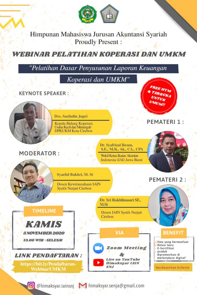 Pelatihan UMKM bersama Himaksyar dan BI