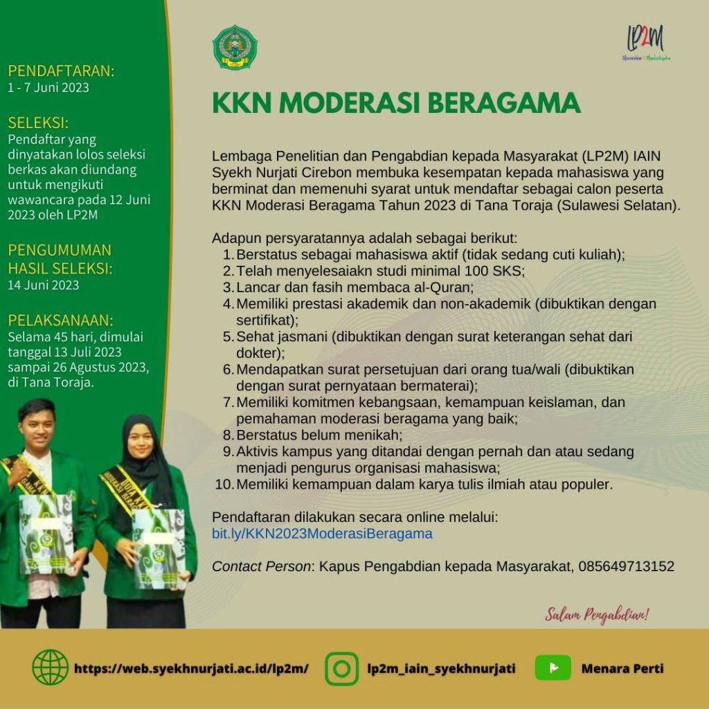 Kuliah Kerja Nyata (KKN) Moderasi Beragama 2023