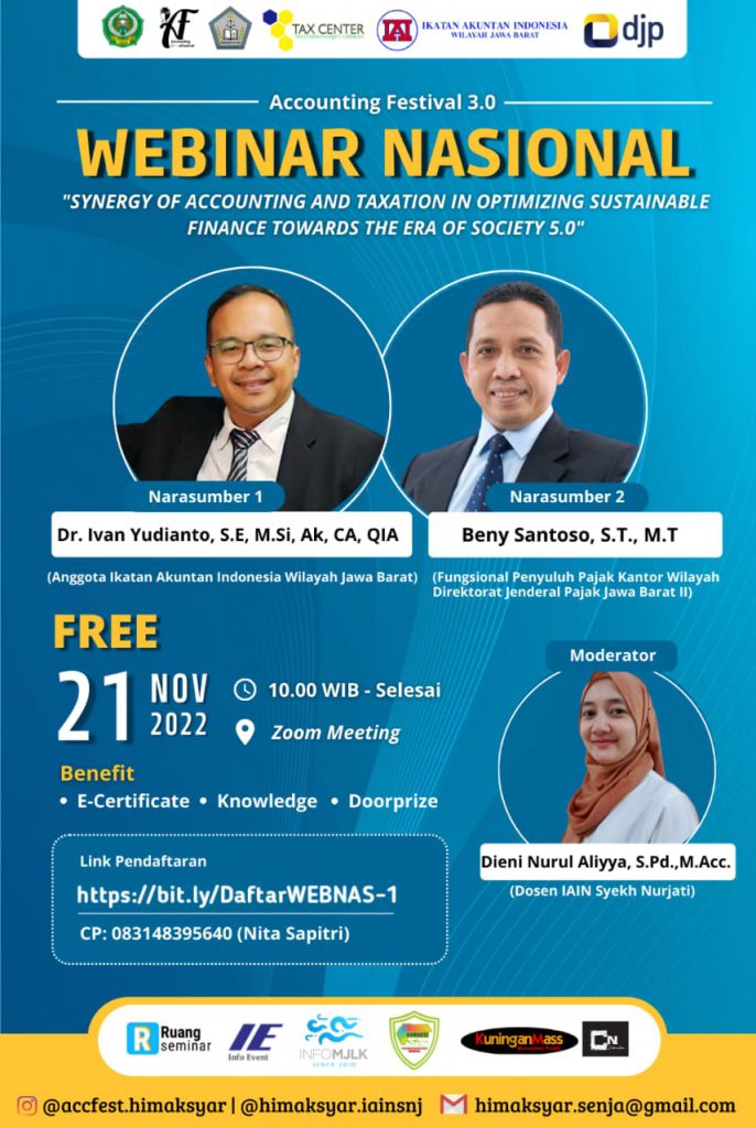 Webinar Nasional  Synergy Of Accounting and Taxation