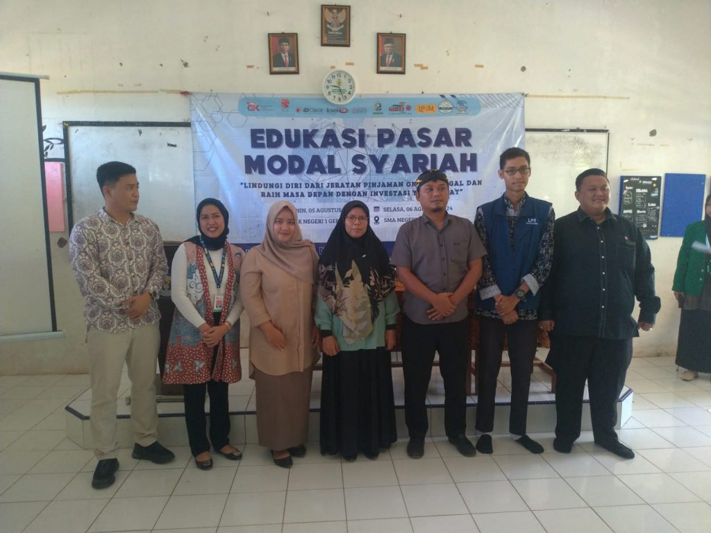 GELAR EDUKASI PASAR MODAL SYARIAH : GISBEI UINSSC BERKOLABORASI DENGAN MAHASISWA KKN UINSSC