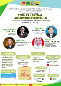 SEMINAR NASIONAL ACCOUNTING FESTIVAL 1.0