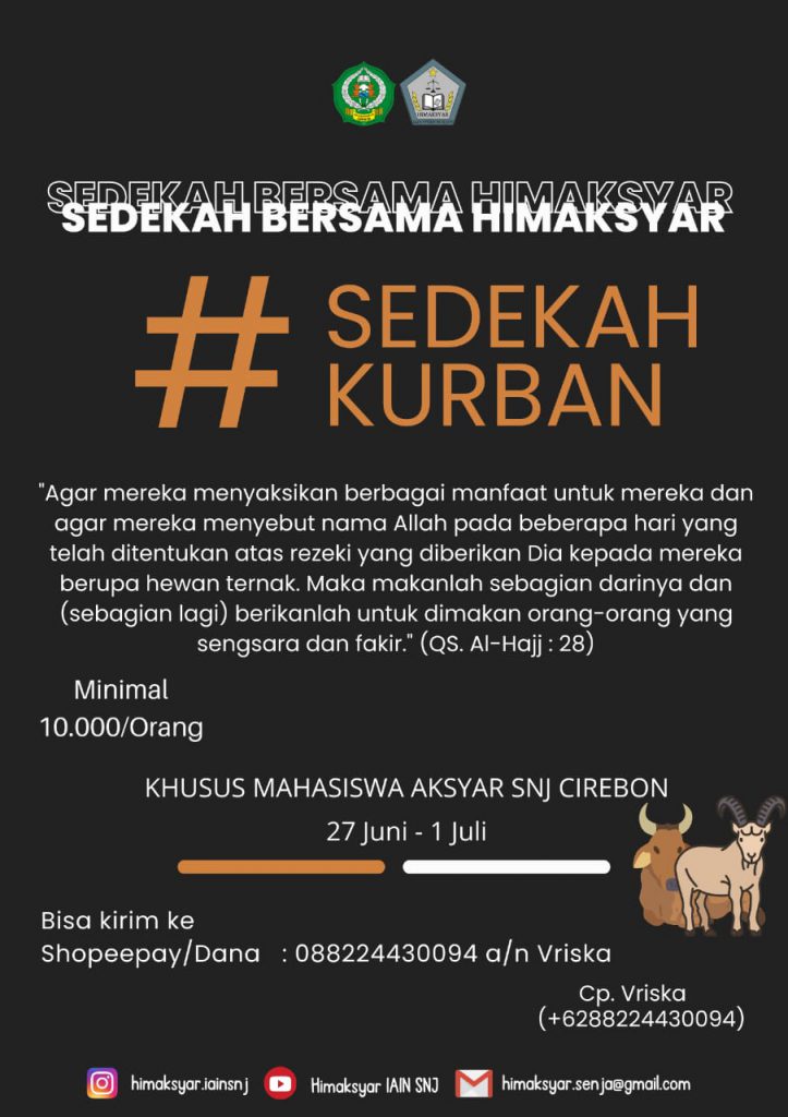 Sedekah Qurban Bersama Himasyar
