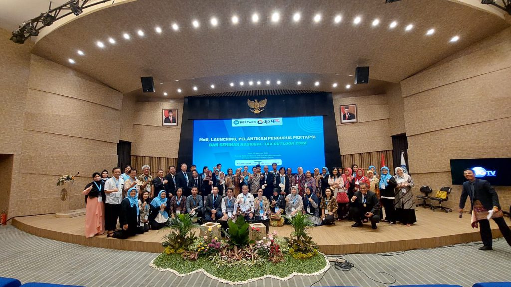 Pelantikan Pengurus Pusat Perkumpulan Tax Center Seluruh Indonesia (PERTAPSI)