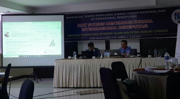Workshop Bimbingan Teknis Penulisan Jurnal Ilmiah Nasional dan Internasional Bereputasi