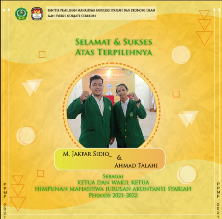 Selamat Berkarya untuk Ketua dan Wakil Ketua HIMASYAR yang Baru