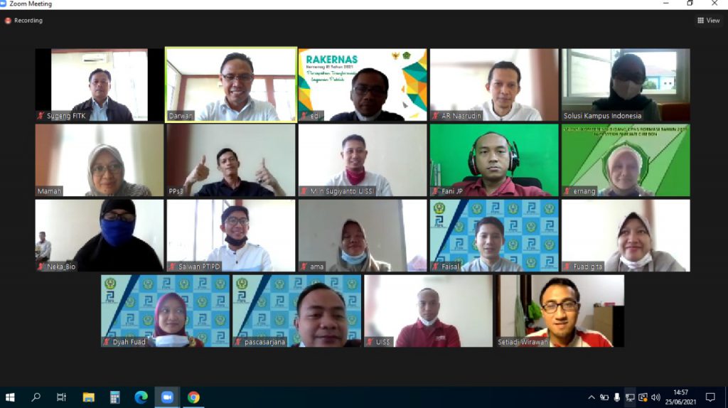 Pelatihan Penggunaan Aplikasi Akademik Bagi Tendik