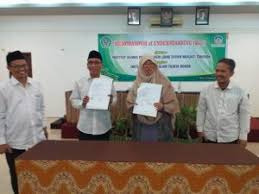 Penandatanganan MoU antara IAIN Syekh Nurjati Cirebon dan TAZKIA Jakarta